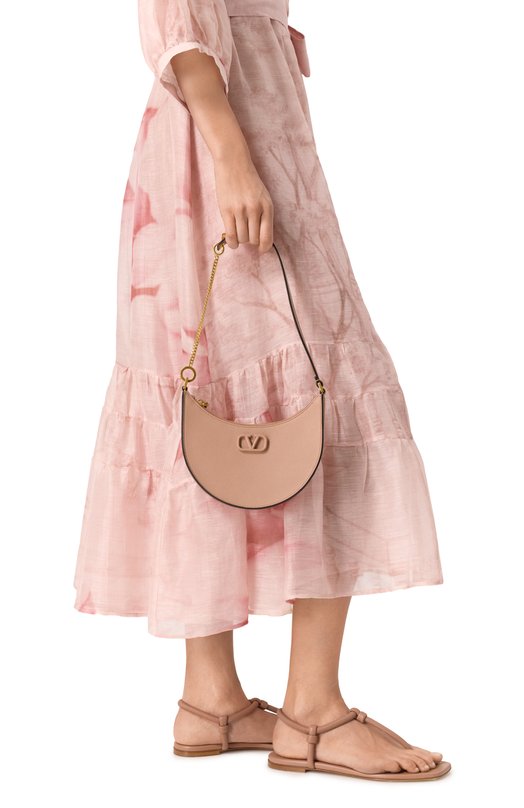 Сумка VLogo Signature mini Valentino 6W2P0W19/RQR Бежевый  6W2P0W19/RQR Фото 2