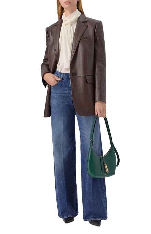 Сумка Furla Goccia small Furla WB01500/BX3353 Зелёный  WB01500/BX3353 Фото 7