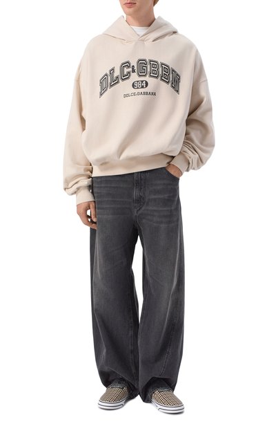 Текстильные слипоны dg sailing DOLCE & GABBANA бежевого цвета по цене 72450 руб., арт. CS2406/A0953, фото 2 Текстильные слипоны dg sailing DOLCE & GABBANA, арт. CS2406/A0953, фото 2
