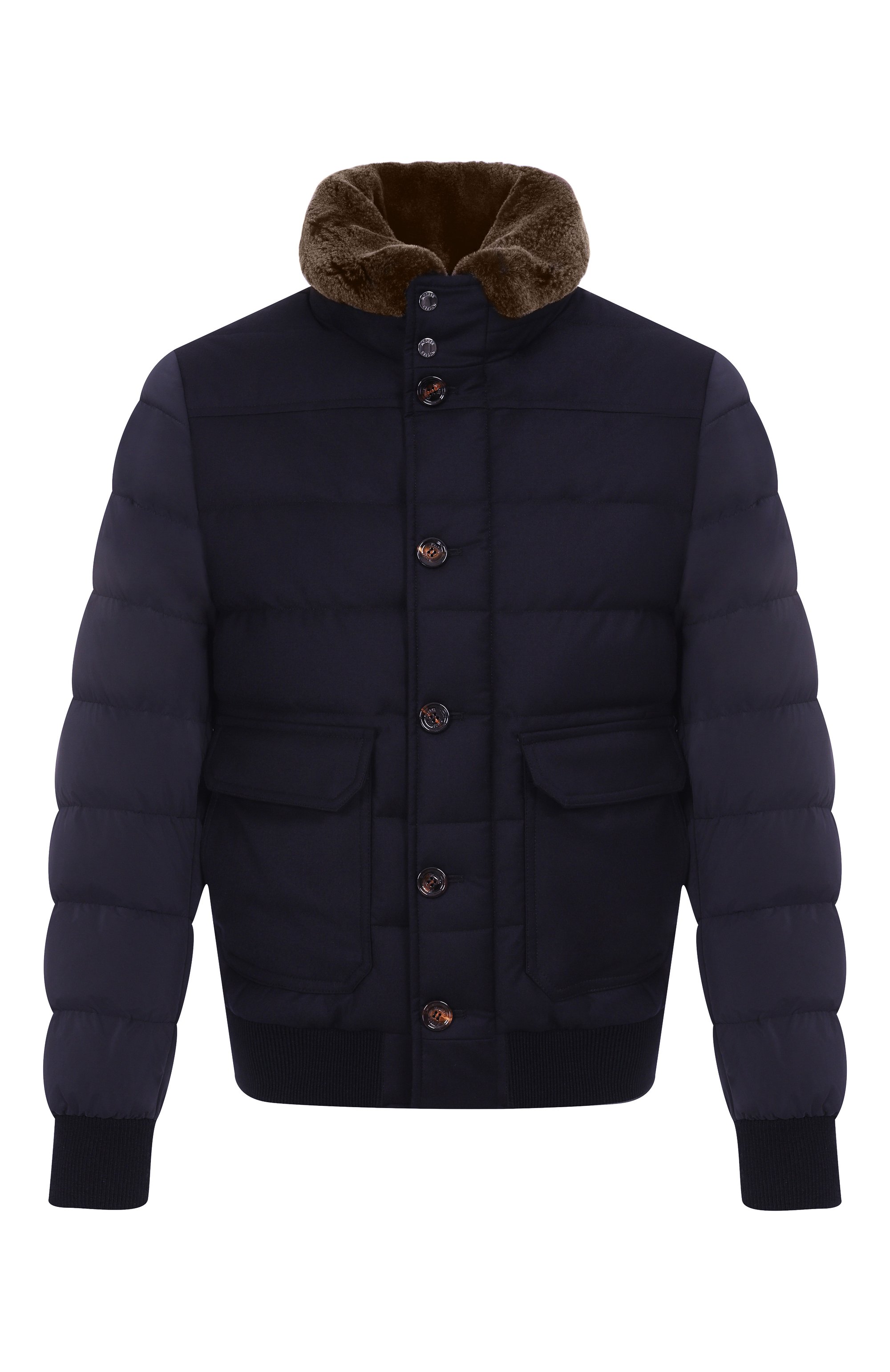 Бомбер fantoni-osl с отделкой из овчины MOORER, арт. FANT0NI/0SL, фото 1