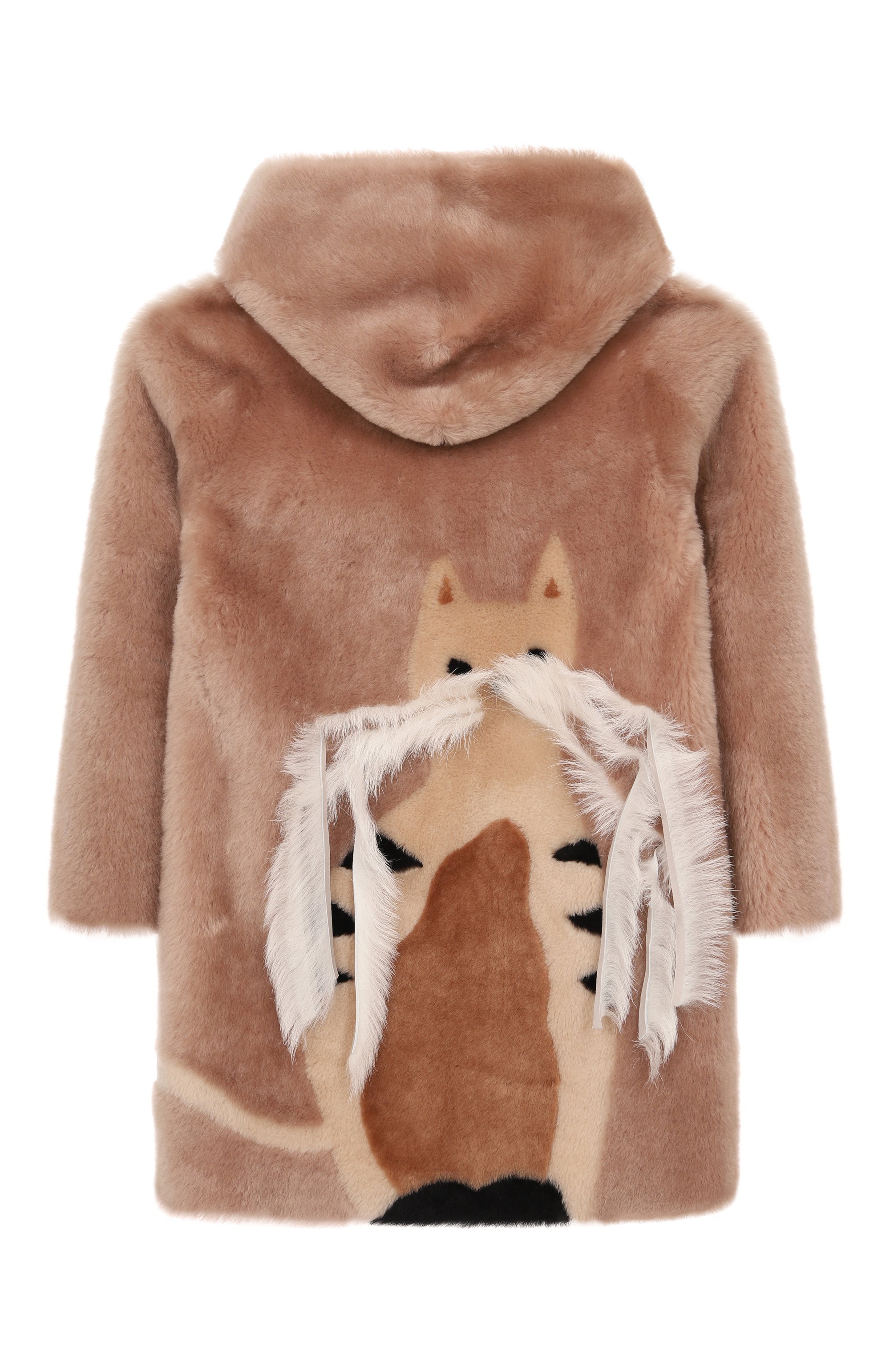 Шуба из овчины VLASTA MOUNTAIN, арт. NASA-K KIDS/SHEARLING BABY MERIN0 SILKY, фото 2