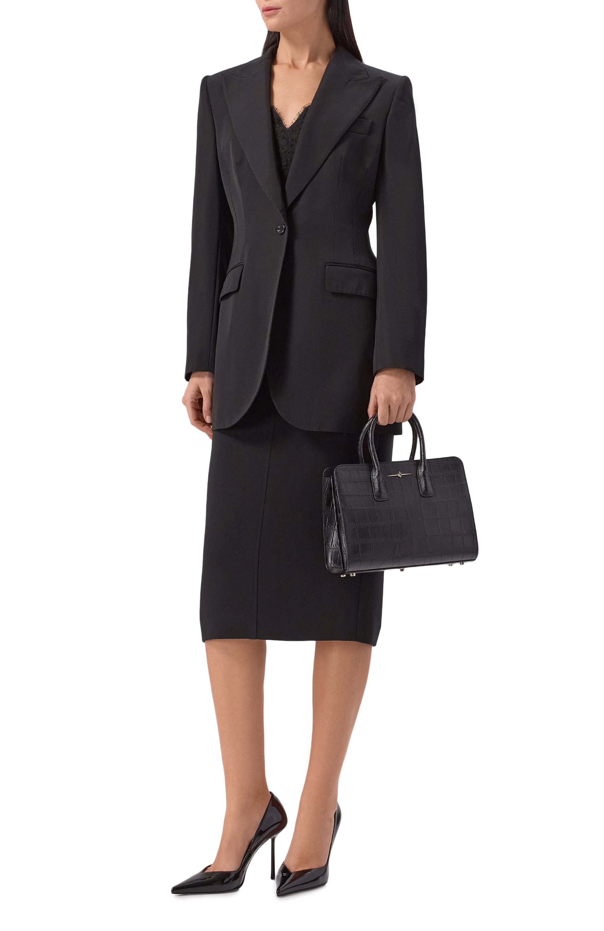 Сумка из кожи крокодила AURUS COLLECTION, арт. WB001BKS, фото 7