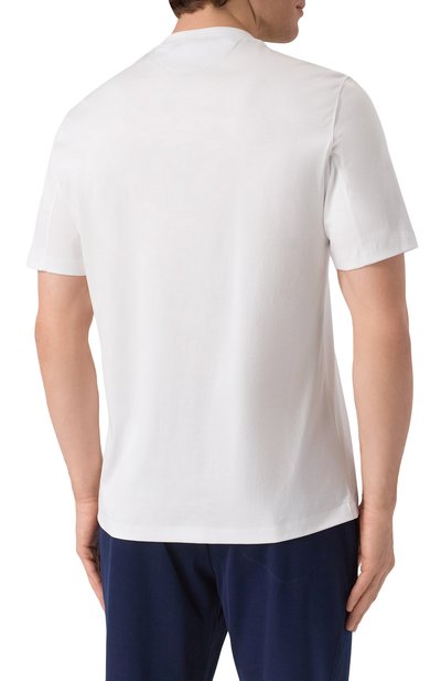 Хлопковая футболка BRUNELLO CUCINELLI, арт. M0B133386G, фото 4