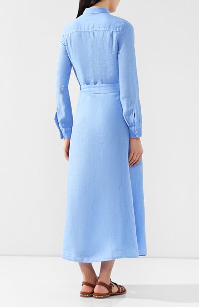 Льняное платье 120% LINO, арт. R1W40HE/0115/000, фото 4