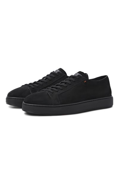 Мужские замшевые кеды cleanic SANTONI, арт. MBCG21571NEATA0L