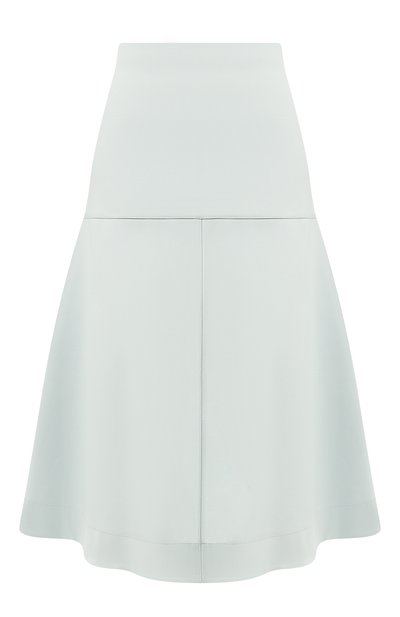 Хлопковая юбка JIL SANDER NAVY, арт. JNWM3506A/JM2417, фото 1