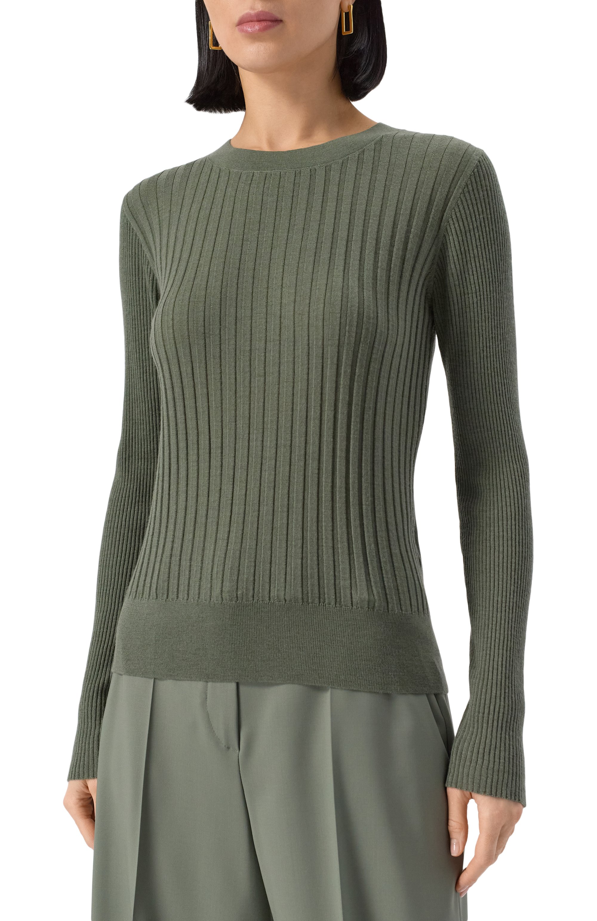 Пуловер из шерсти и шелка WINDSOR, арт. 52 DP515 10014631/30045032, фото 3