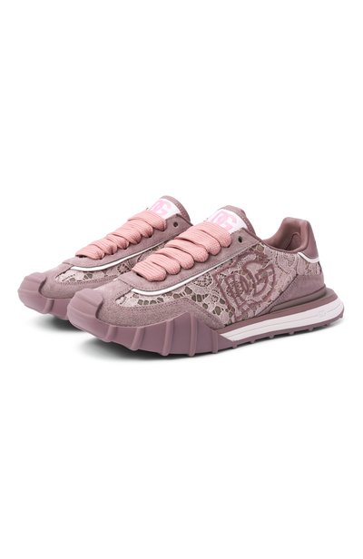 Женские комбинированные кроссовки dg athletic DOLCE & GABBANA, арт. CK2487/A3S64