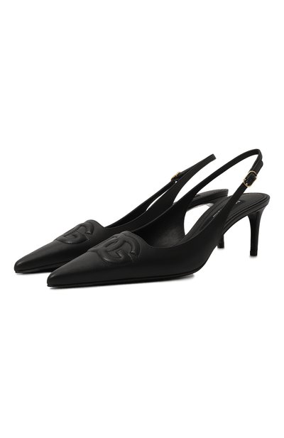 Кожаные туфли lollo DOLCE & GABBANA, арт. CG0676/AW576, фото 1