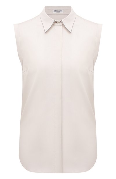 Женская хлопковая рубашка BRUNELLO CUCINELLI, арт. M0091MA616