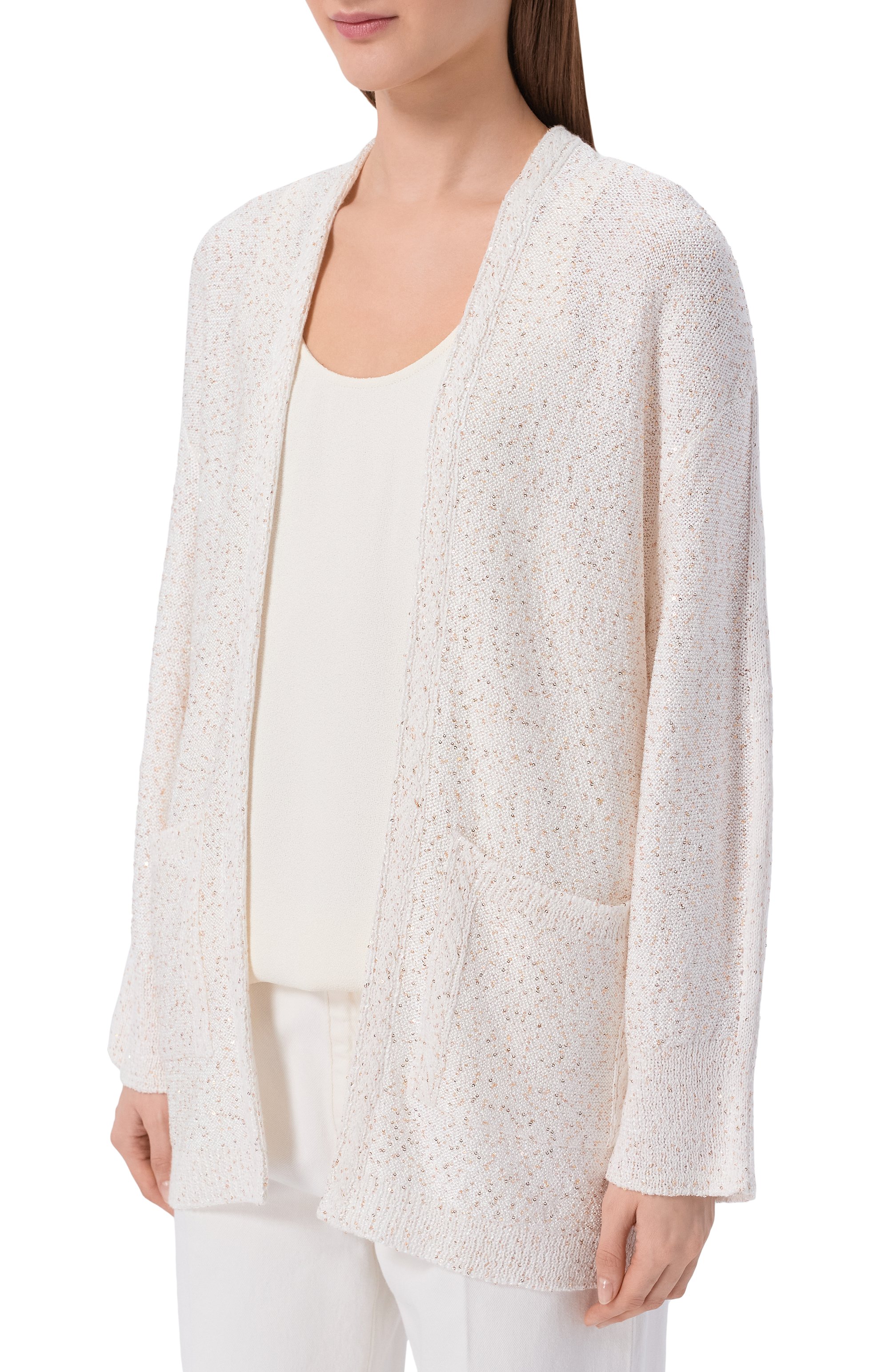 Кардиган с отделкой пайетками FREEAGE, арт. S26.CR109P.1889.100, фото 3