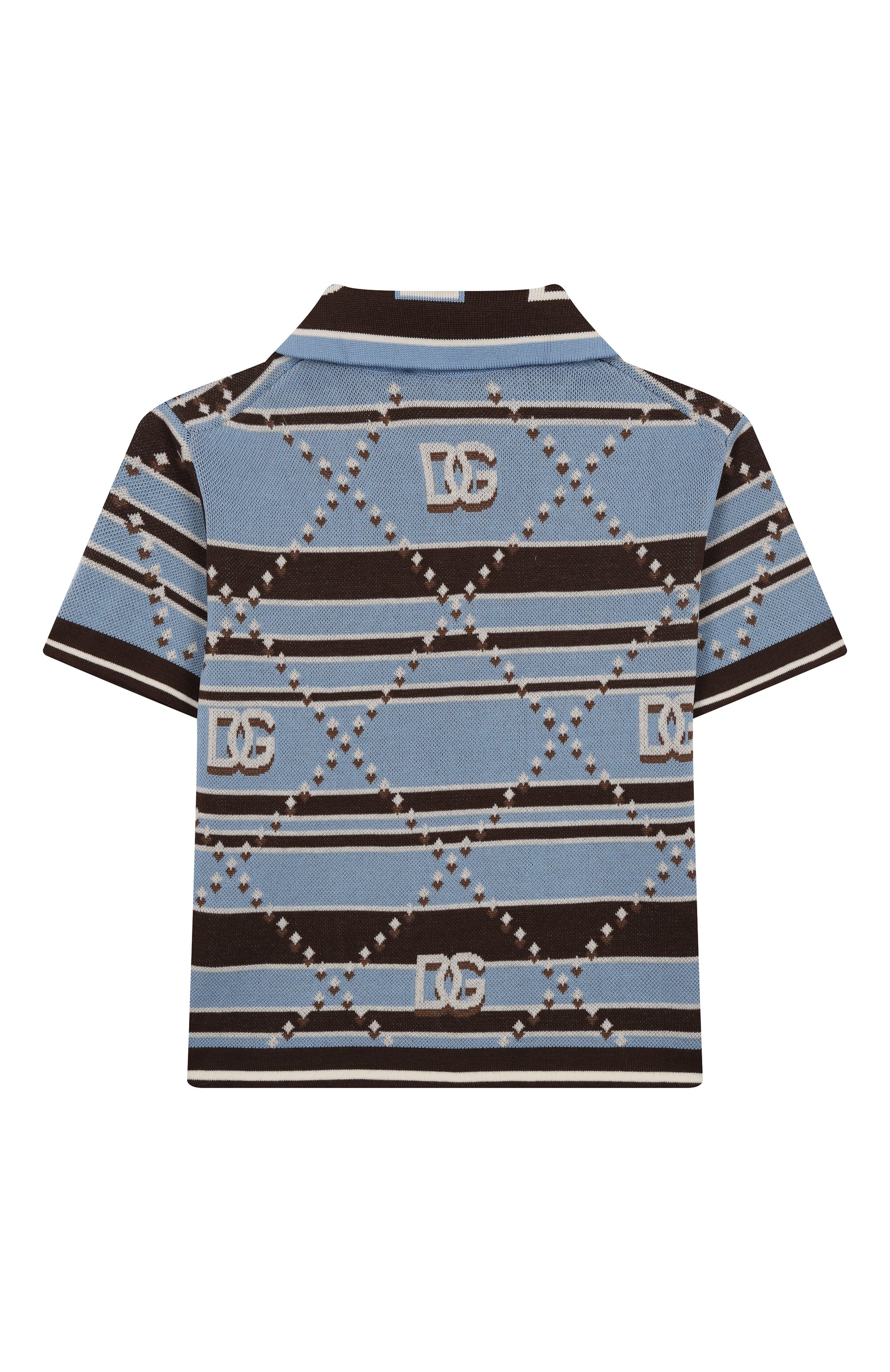 Хлопковое поло DOLCE & GABBANA, арт. L4KWH4/JBCHG/2-6, фото 2