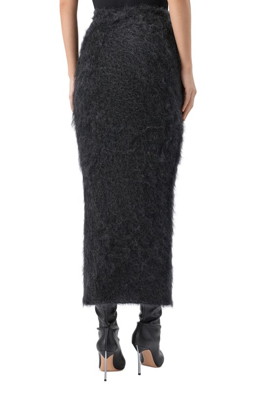 Шерстяная юбка Giuseppe di Morabito 05FW2KND375 05444 Чёрный  05FW2KND375 05444 Фото 4