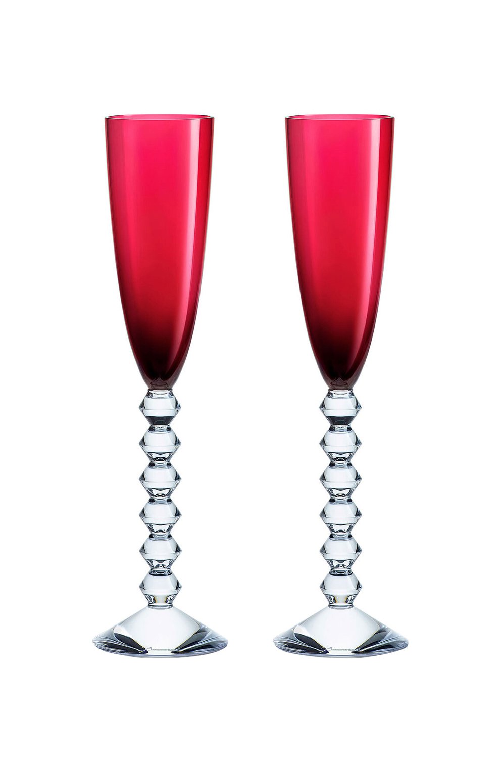 Набор из 2-х фужеров для шампанского vega красных BACCARAT, арт. 2 811 806, фото 1