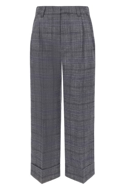 Женские шерстяные брюки BRUNELLO CUCINELLI, арт. MP522P9017