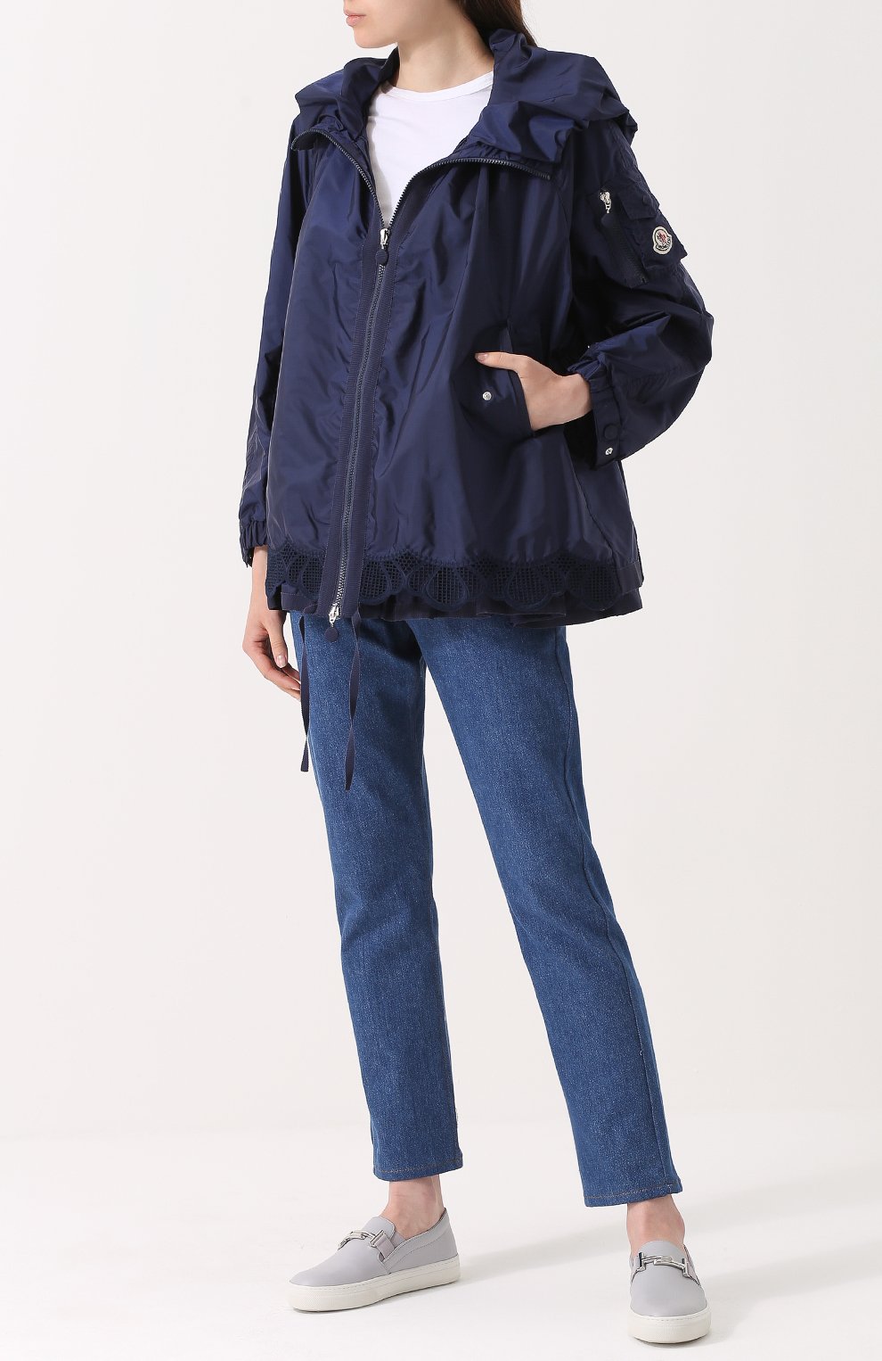 Ветровка свободного кроя на молнии MONCLER, арт. C1-093-46123-05-54164, фото 2