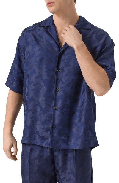 Рубашка из вискозы и шелка MVST, арт. 25E/X1P/0/G012/5238, фото 3