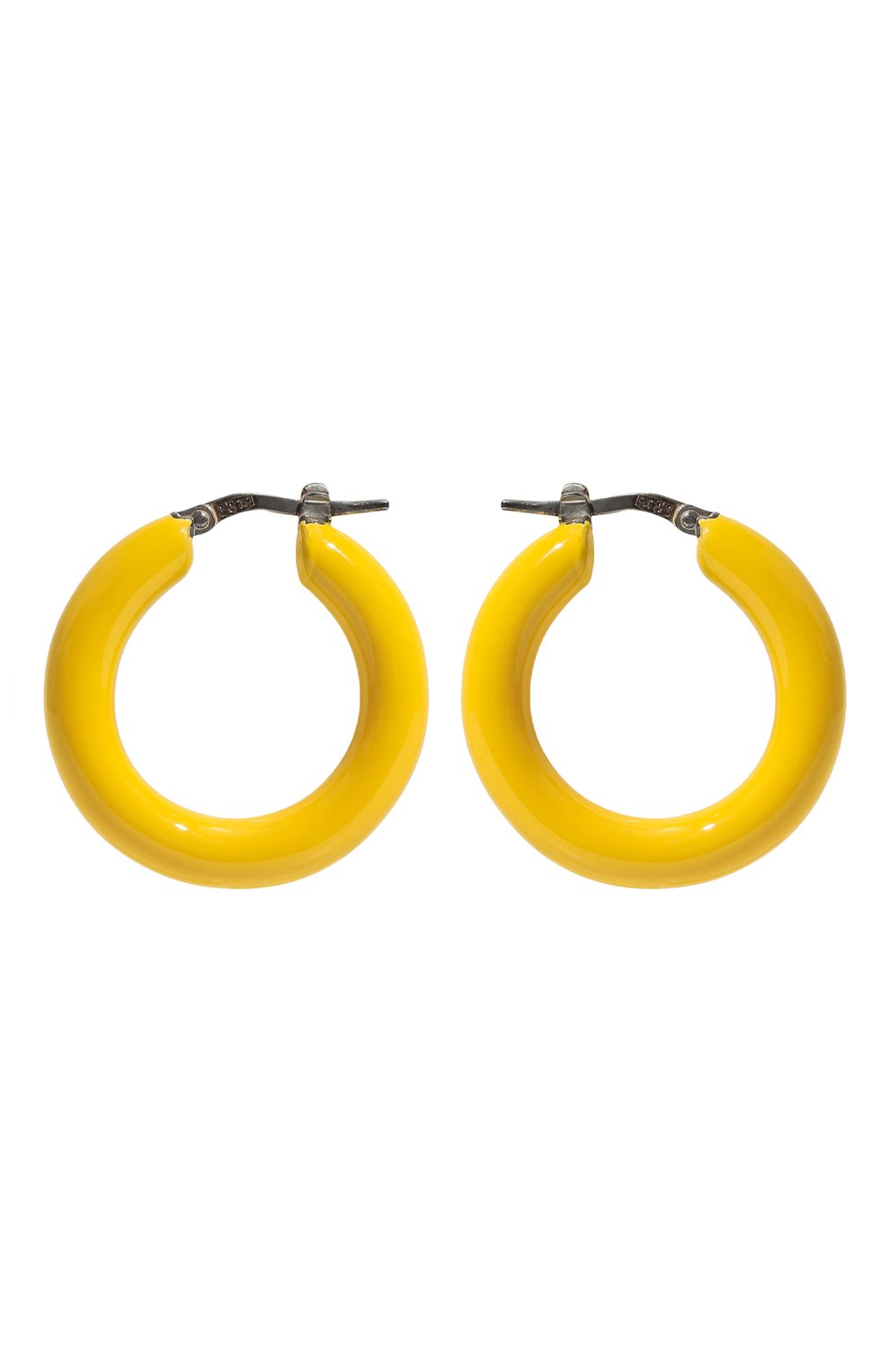 Серьги JIL SANDER желтого цвета по цене 54250 руб., арт. J11VG0025 P4881, фото 1 Серьги JIL SANDER, арт. J11VG0025 P4881, фото 1