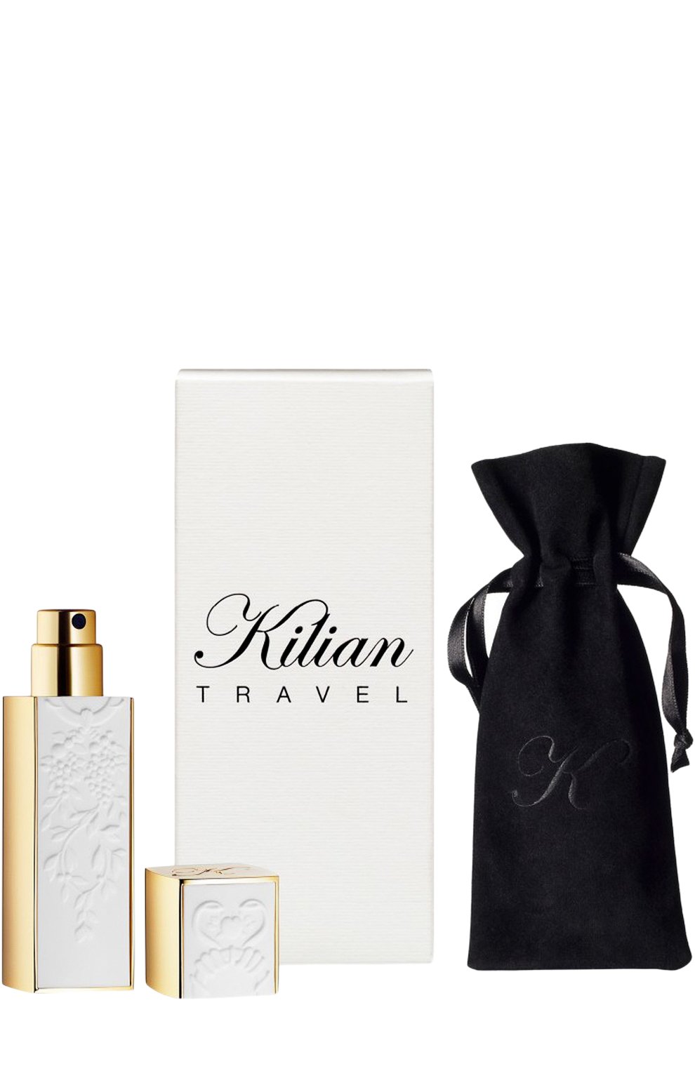 Атомайзер gold & white () KILIAN PARIS бесцветного цвета по цене 6160 руб., арт. 3760167028145, фото 1 Атомайзер gold & white () KILIAN PARIS, арт. 3760167028145, фото 1