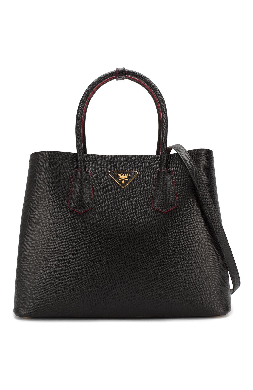 Сумка PRADA черного цвета по цене 260000 руб., арт. 1BG756-2A4A-F0LJ4-OOO, фото 4 Сумка PRADA, арт. 1BG756-2A4A-F0LJ4-OOO, фото 4