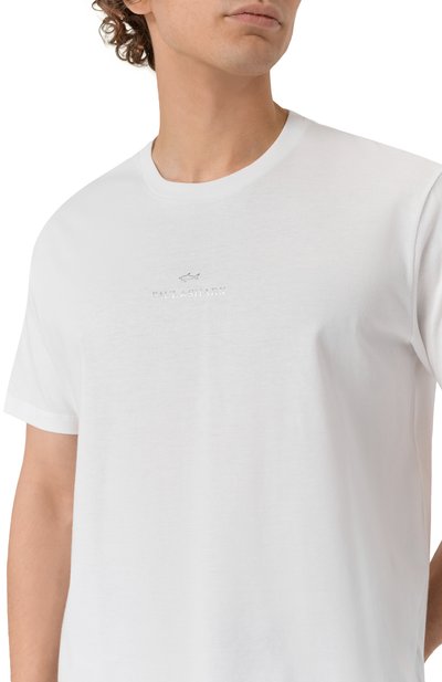 Хлопковая футболка PAUL&SHARK, арт. 99311008, фото 5