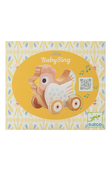 Шарманка на колесах курочка DJECO, арт. DJ06130