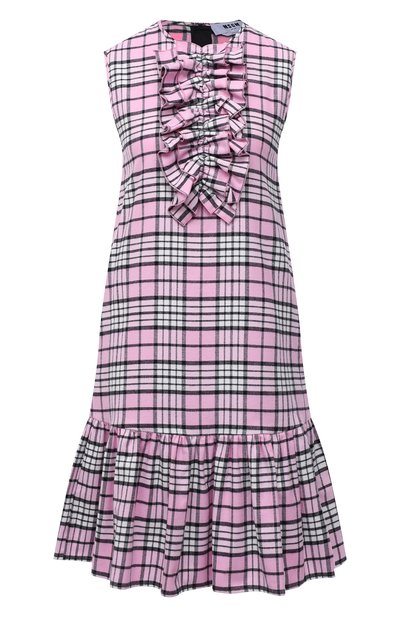 Женское хлопковое платье MSGM, арт. 3141MDA10C 217621