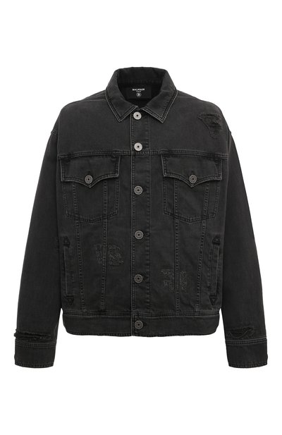 Мужская джинсовая куртка BALMAIN, арт. CH1TC300/DD95
