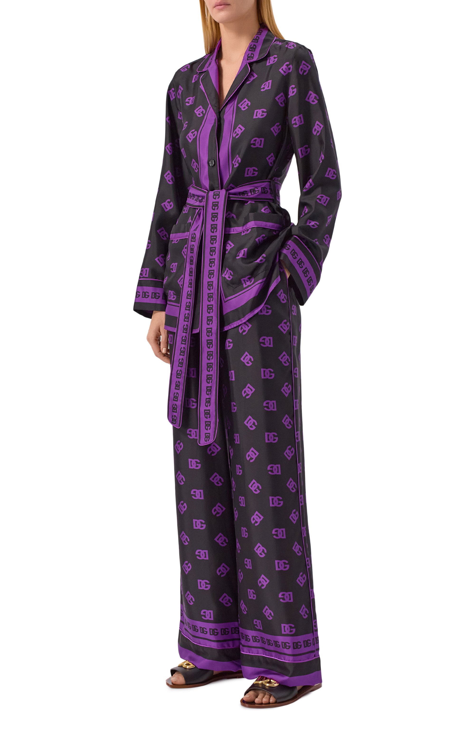 Шелковая блузка DOLCE & GABBANA, арт. F5I89T/HI1Z7, фото 2