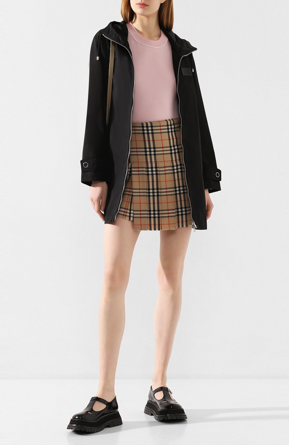 Кашемировый топ BURBERRY розового цвета по цене 79950 руб., арт. 8028820, фото 2 Кашемировый топ BURBERRY, арт. 8028820, фото 2