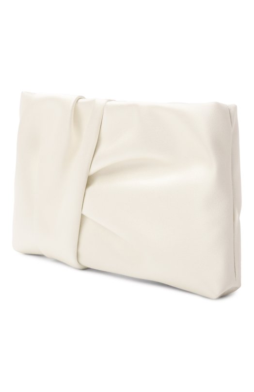 Клатч Bonny Jimmy Choo B0NNY CLUTCH/SAT Кремовый  B0NNY CLUTCH/SAT Фото 4