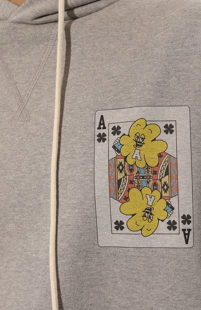 Хлопковое худи AECA WHITE, арт. FWCMFWBDTSPSO014C0, фото 5