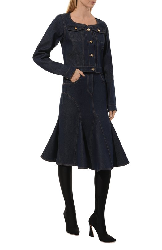 Джинсовая юбка Nina Ricci 24ADJU024/C01082 Синий  24ADJU024/C01082 Фото 2