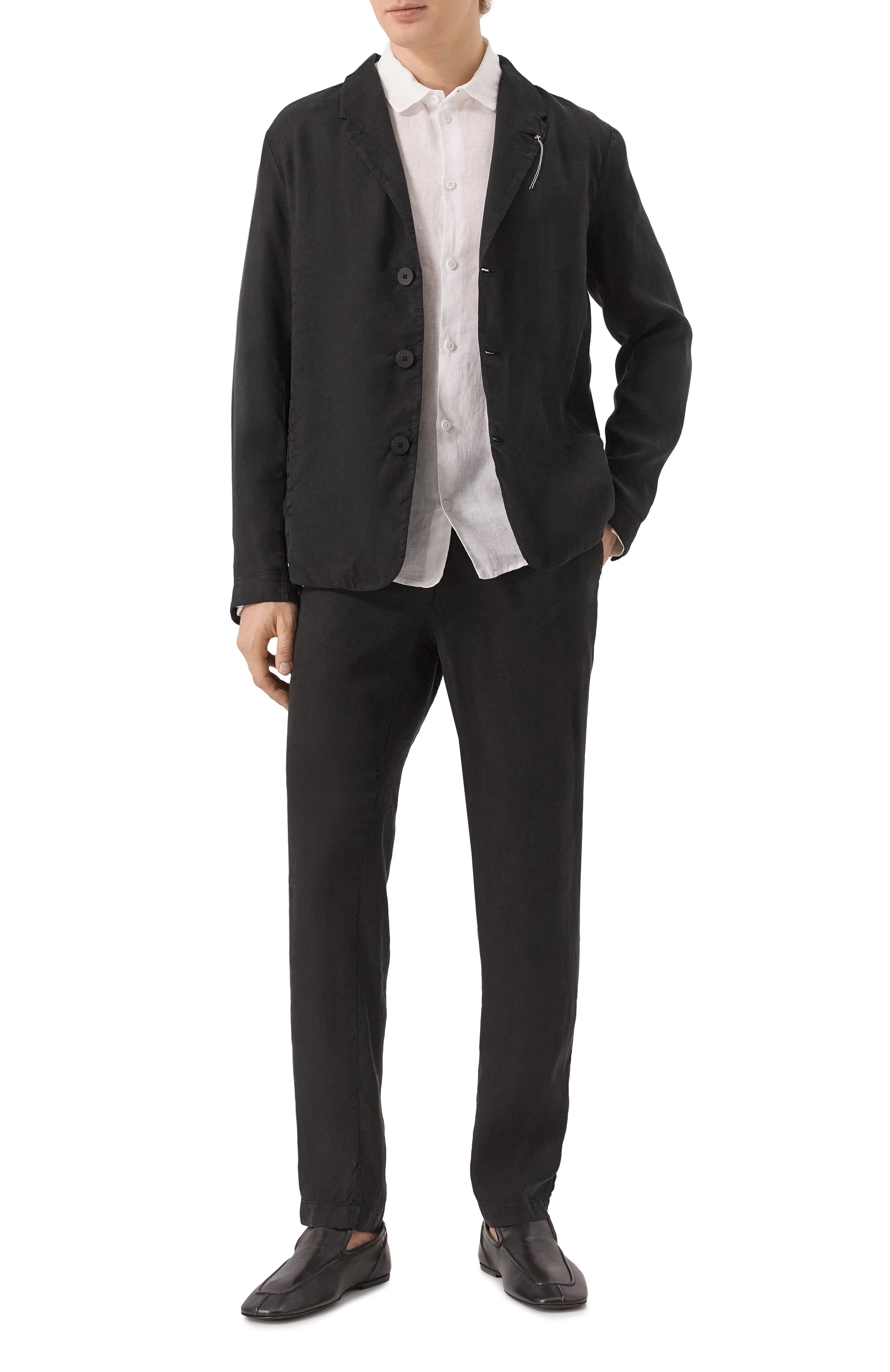 Льняной пиджак TRANSIT, арт. CFUTRZH171, фото 2