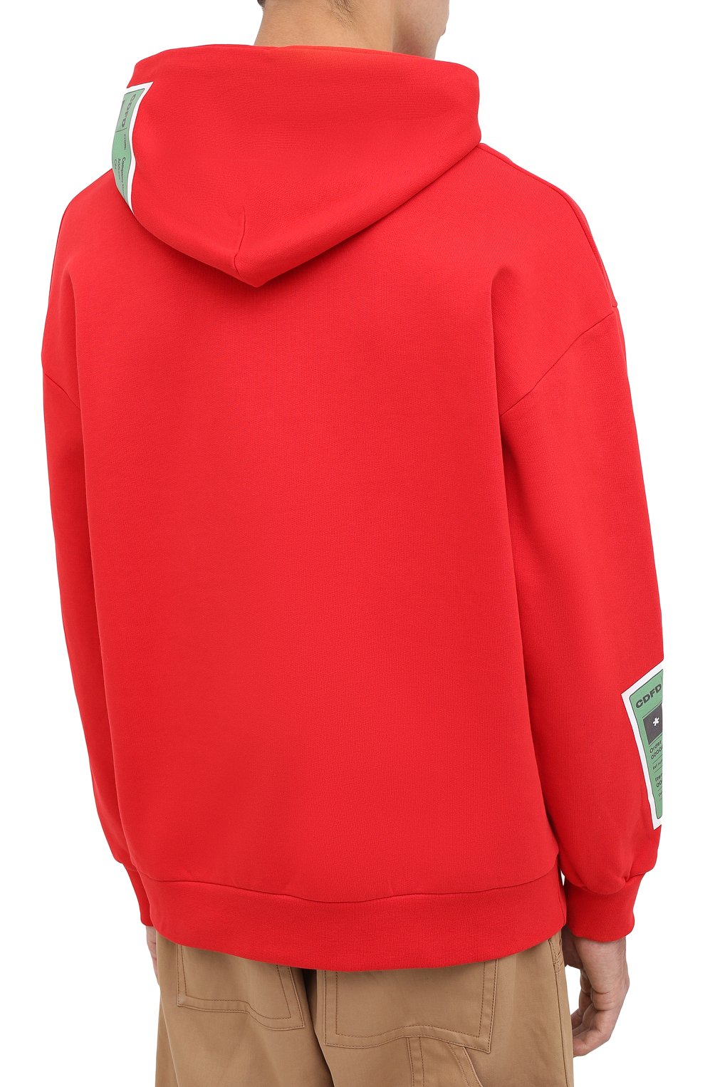 Хлопковое худи COMME DES FUCKDOWN, арт. CDFU992, фото 4