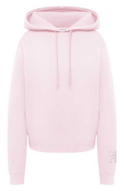 Женский хлопковое худи ALEXANDERWANG.T, арт. 4CC1202025