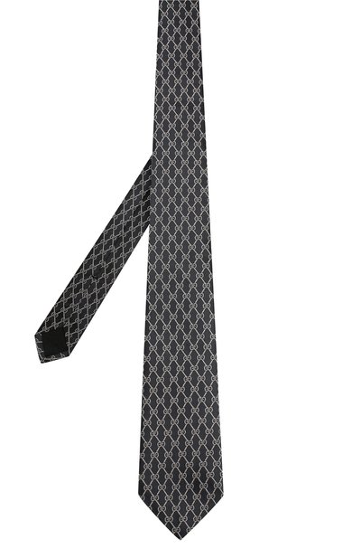 Шелковый галстук GUCCI, арт. 495312/4E002, фото 2