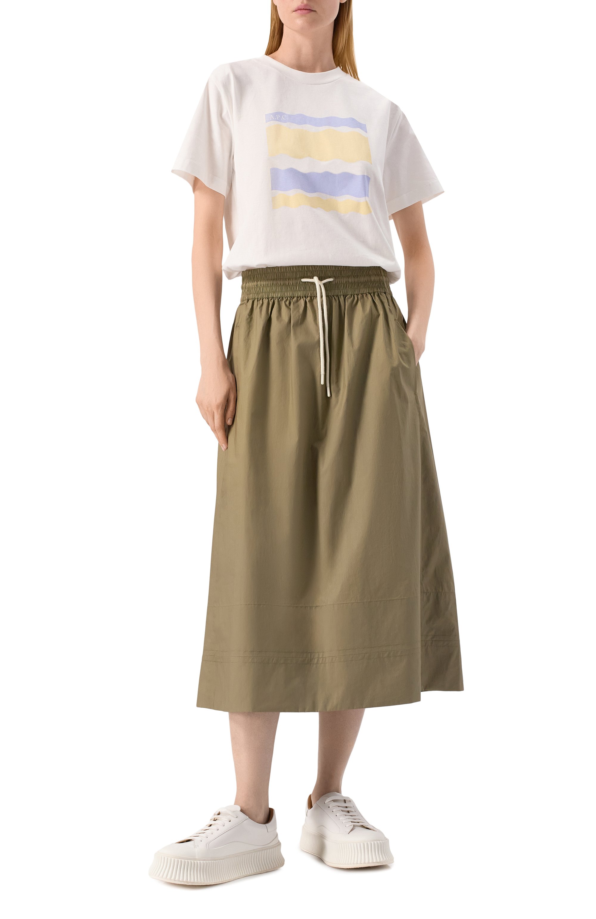 Хлопковая футболка A.P.C., арт. C0GCK-M26506, фото 2