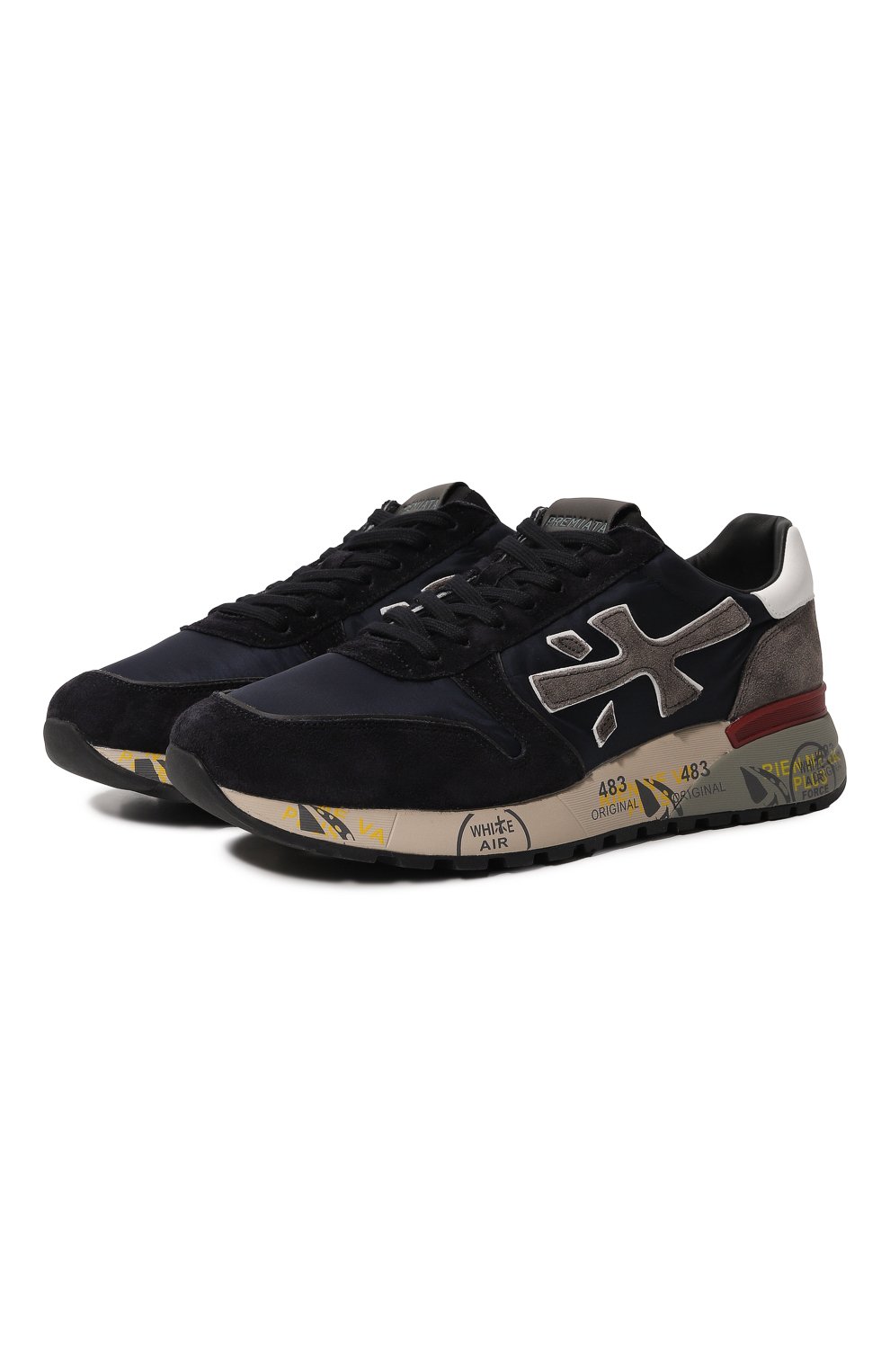 Комбинированные кроссовки mick PREMIATA, арт. MICK/VAR 6421, фото 1