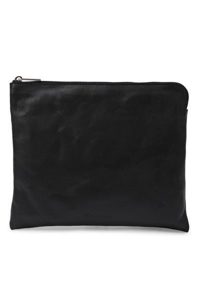 Мужской кожаный футляр для документов RICK OWENS, арт. RA01F0819/LGW