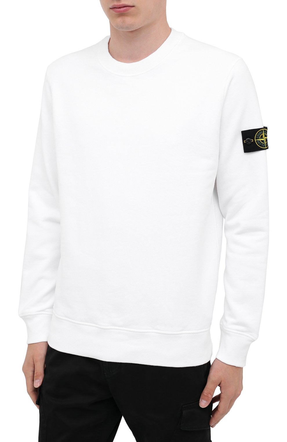 Хлопковый свитшот STONE ISLAND, арт. 731563020, фото 3