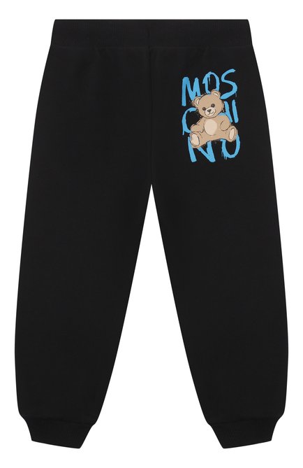 Хлопковые джоггеры MOSCHINO, арт. HUP08L/LCA77/10-14