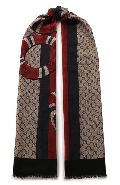 Шерстяной шарф GUCCI, арт. 429733/4G200, фото 1