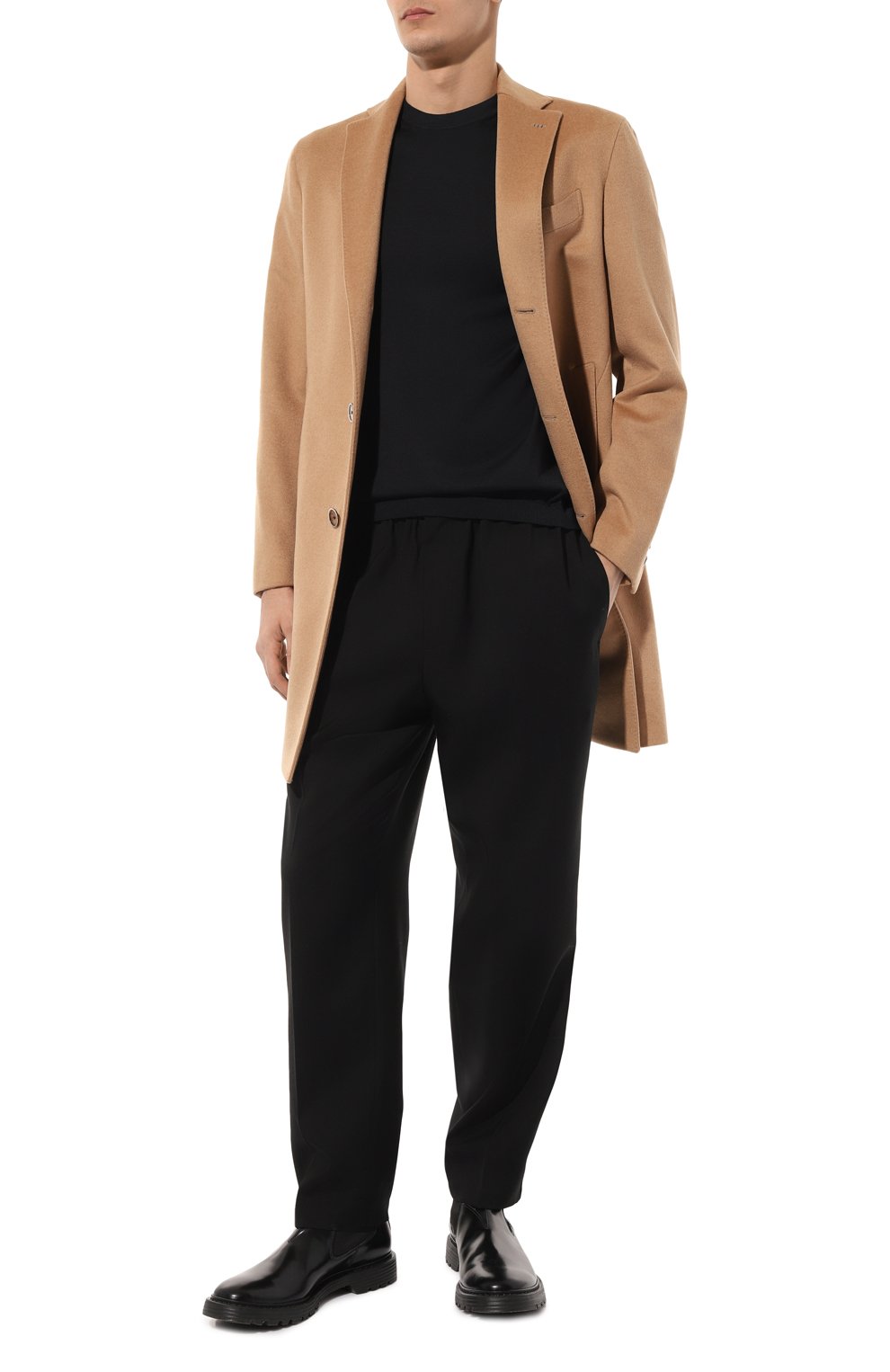 Джемпер из шелка и хлопка AGNONA темно-синего цвета по цене 87550 руб., арт. K102U05E/0Q1808E, фото 2 Джемпер из шелка и хлопка AGNONA, арт. K102U05E/0Q1808E, фото 2