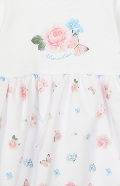 Хлопковое боди MONNALISA, арт. 35G210, фото 3