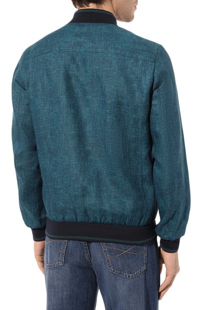 Льняной бомбер ZILLI, арт. MF0-84060-G13711/0001, фото 4