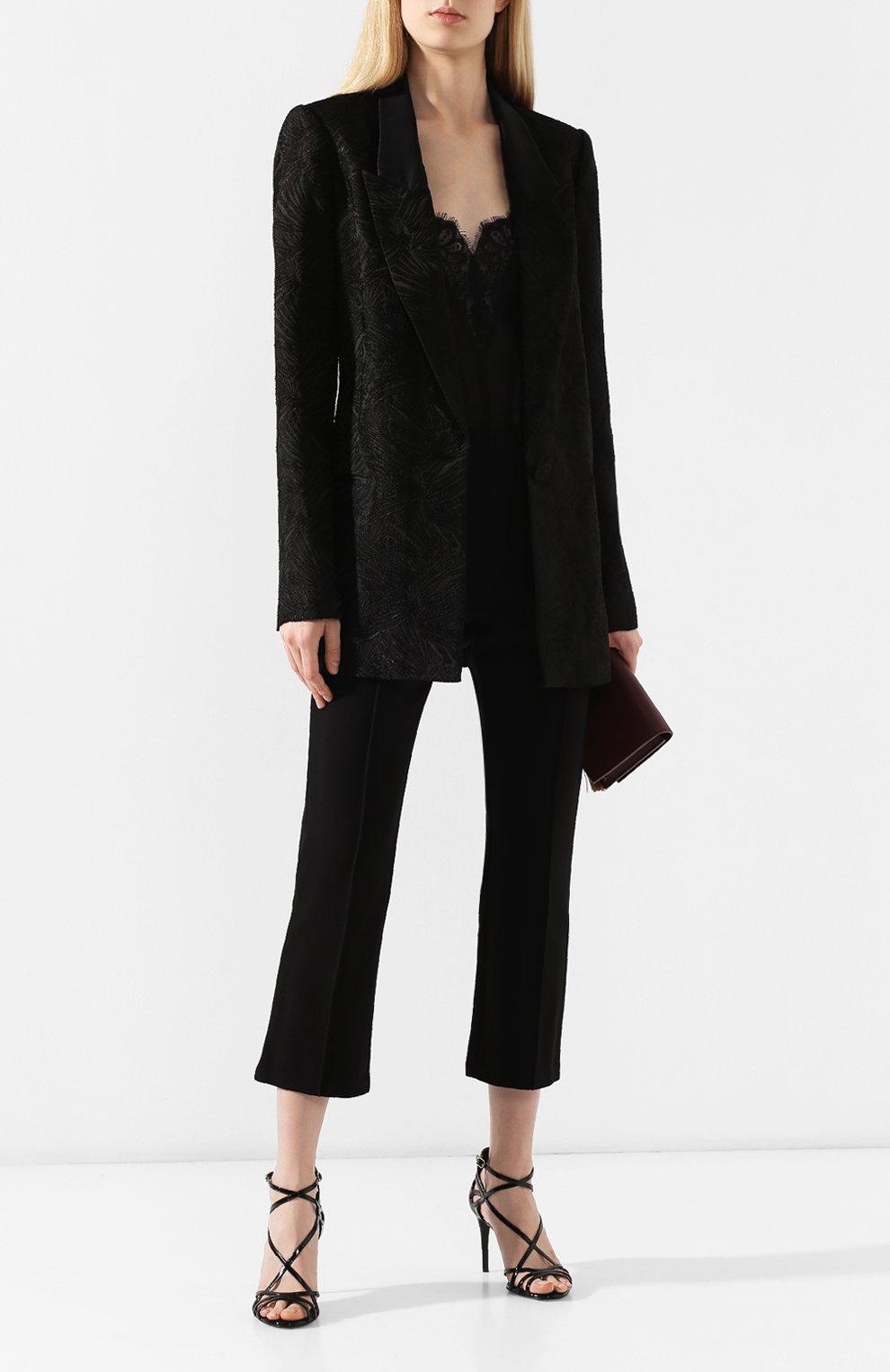 Жакет BY MALENE BIRGER черного цвета по цене 39450 руб., арт. Q67033008/D0NELLA, фото 2 Жакет BY MALENE BIRGER, арт. Q67033008/D0NELLA, фото 2