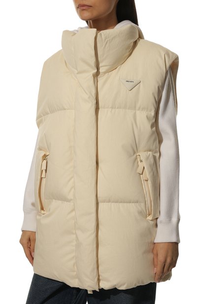 Пуховый жилет PRADA, арт. 291977-1ZB4-F0P3K-212, фото 3