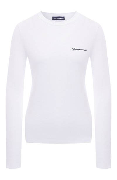 Хлопковый лонгслив JACQUEMUS, арт. 211JS002-2160, фото 1