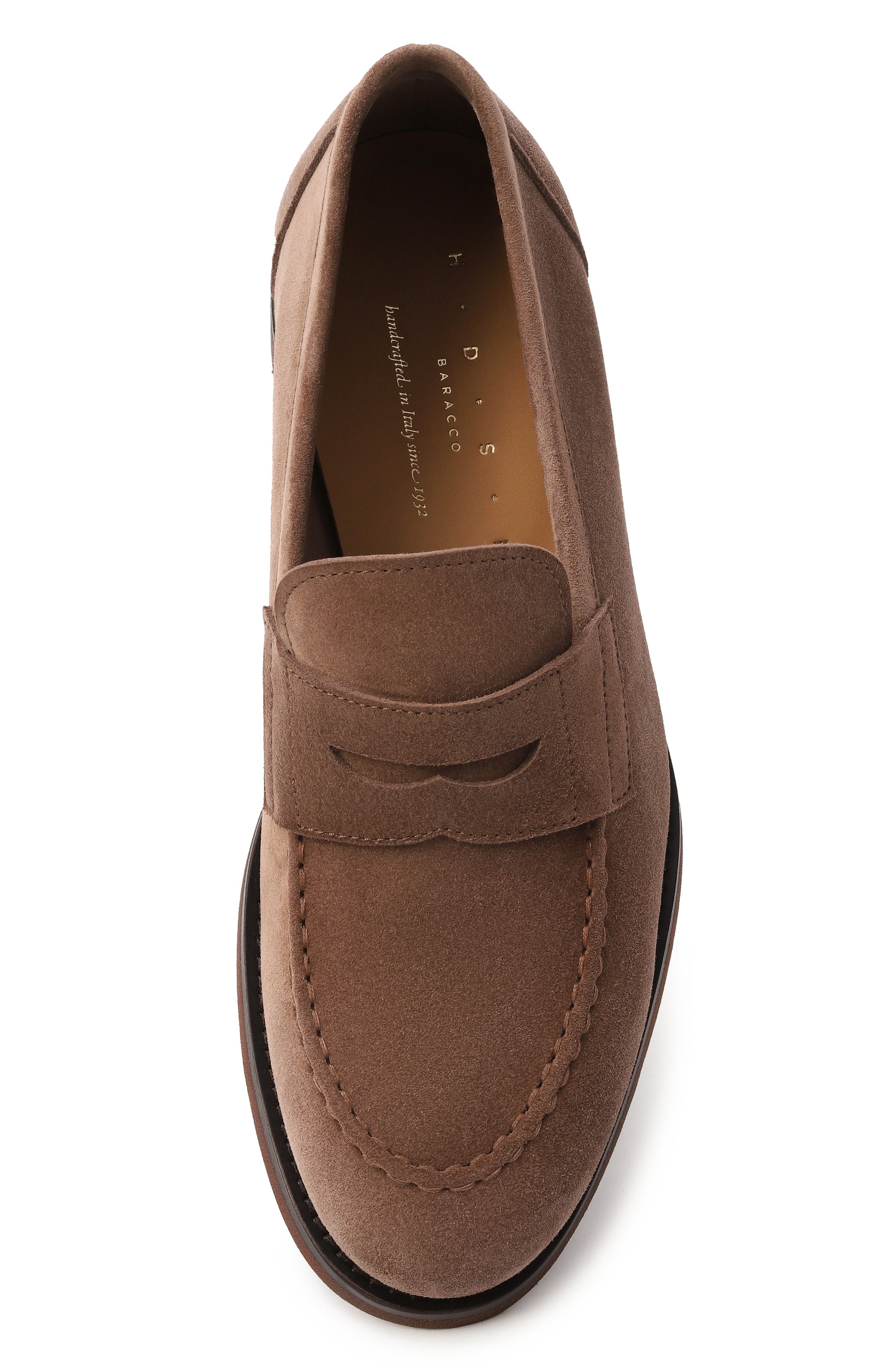 Замшевые пенни-лоферы H`D`S`N BARACCO, арт. 76402.K.3*/VIT. R0VESCIAT0, фото 6